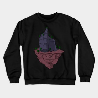 A floating island Crewneck Sweatshirt